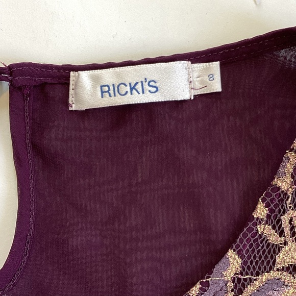 Ricki's ruffle sleeveless blouse - Picture 4 of 4